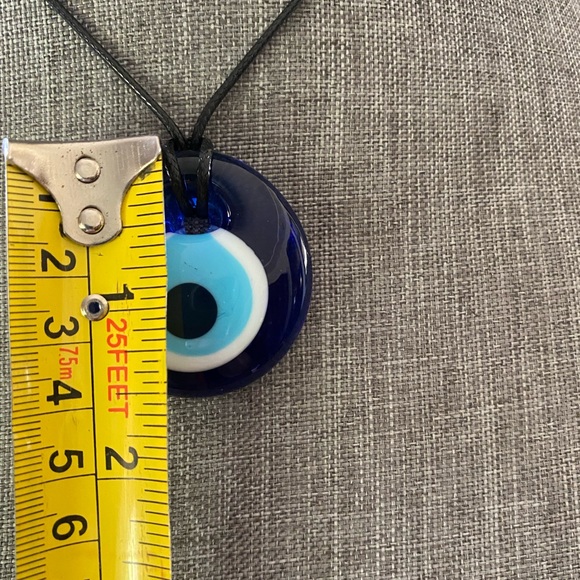 NEW…Necklace 🧿 Evil Eye Hand-Blown Glass Necklace Choker Boho - Picture 6 of 10